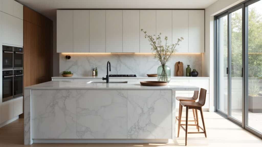 Quartz kitchen countertops