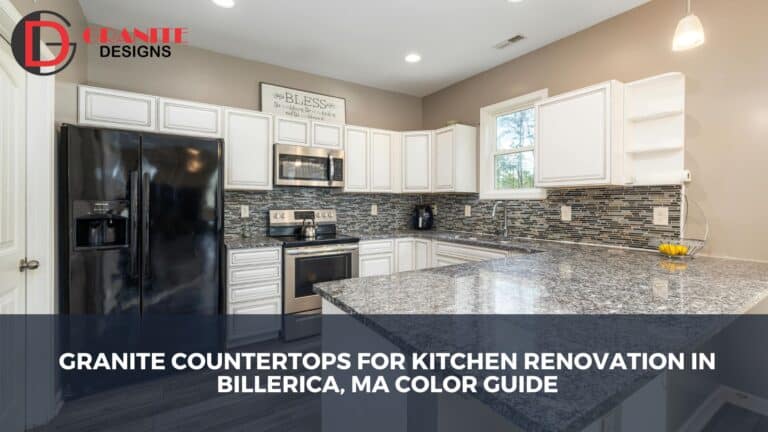 Granite countertops for kitchen renovation in Billerica