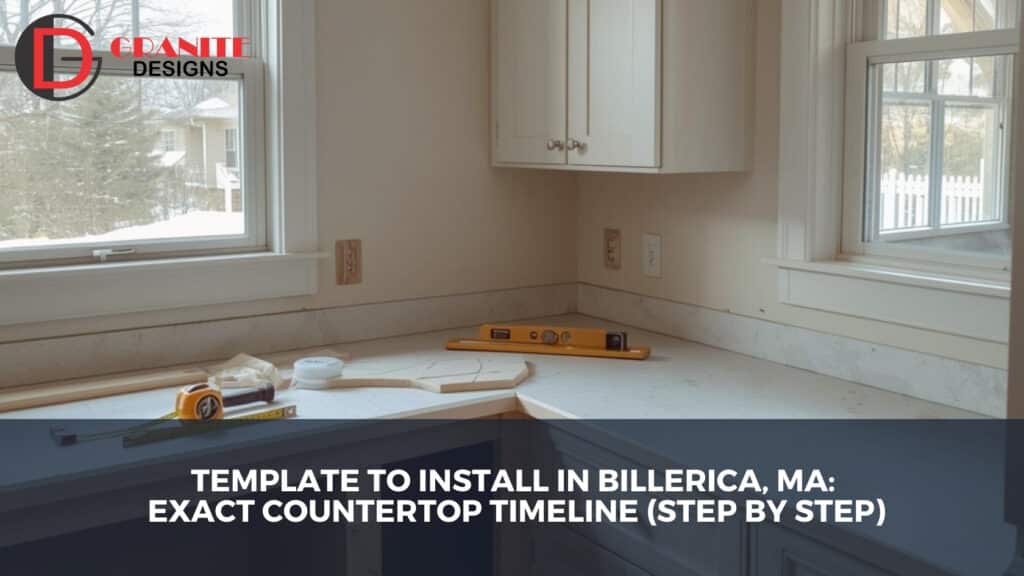 countertop install timeline Billerica