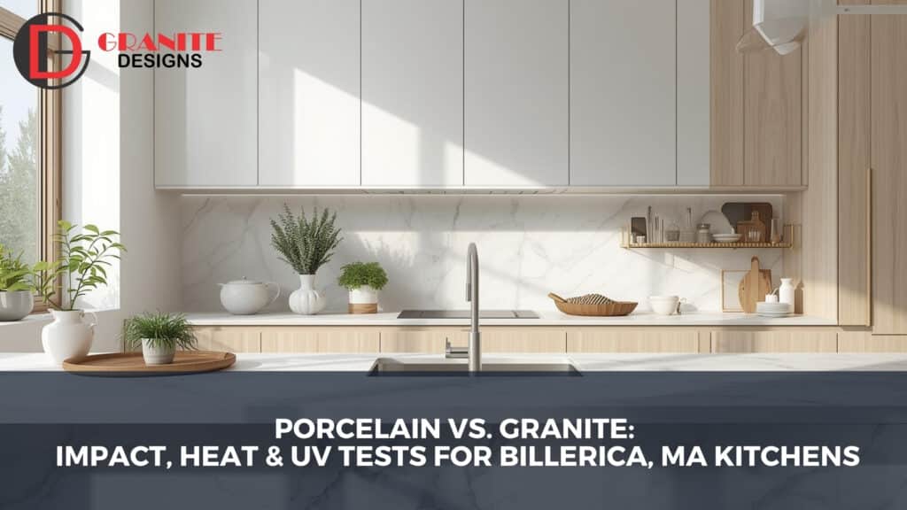 porcelain countertops vs granite Billerica